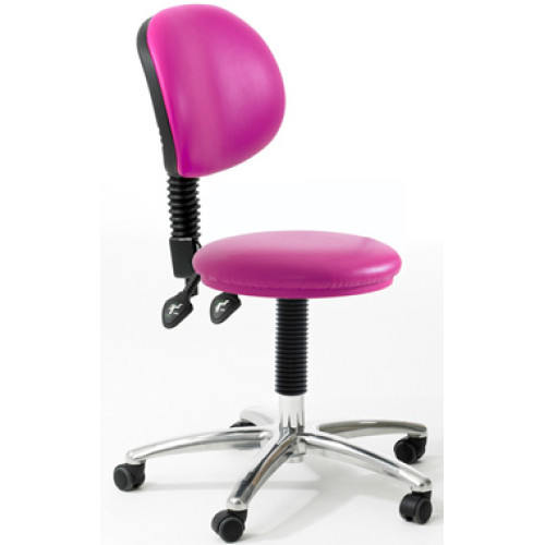 Beauty Salon Stool with Backrest