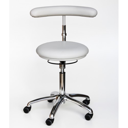 Dental Stool with Centrally Mounted Rotating Arm