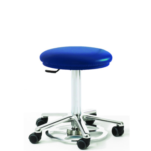 Medical Upholstered Stool with Foot Lift Adjustment