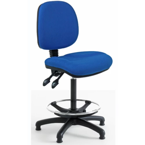 High Checkout Chair with Folding Back Rest